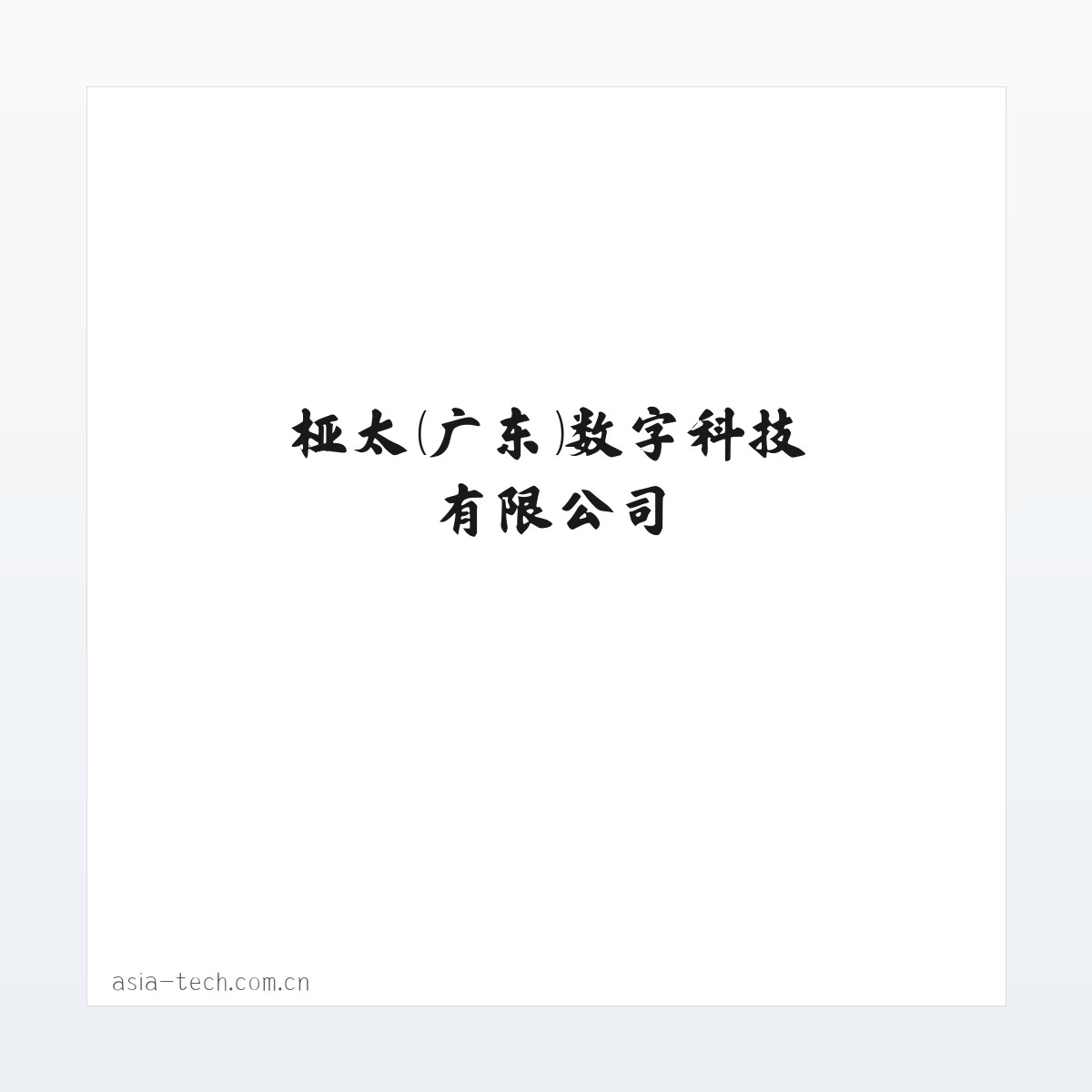 桠太（广东）数字科技有限公司 方图